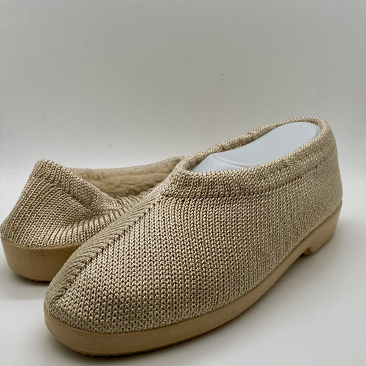Euroconforto gevoerde Portugese schoen beige – zijaanzicht met voering