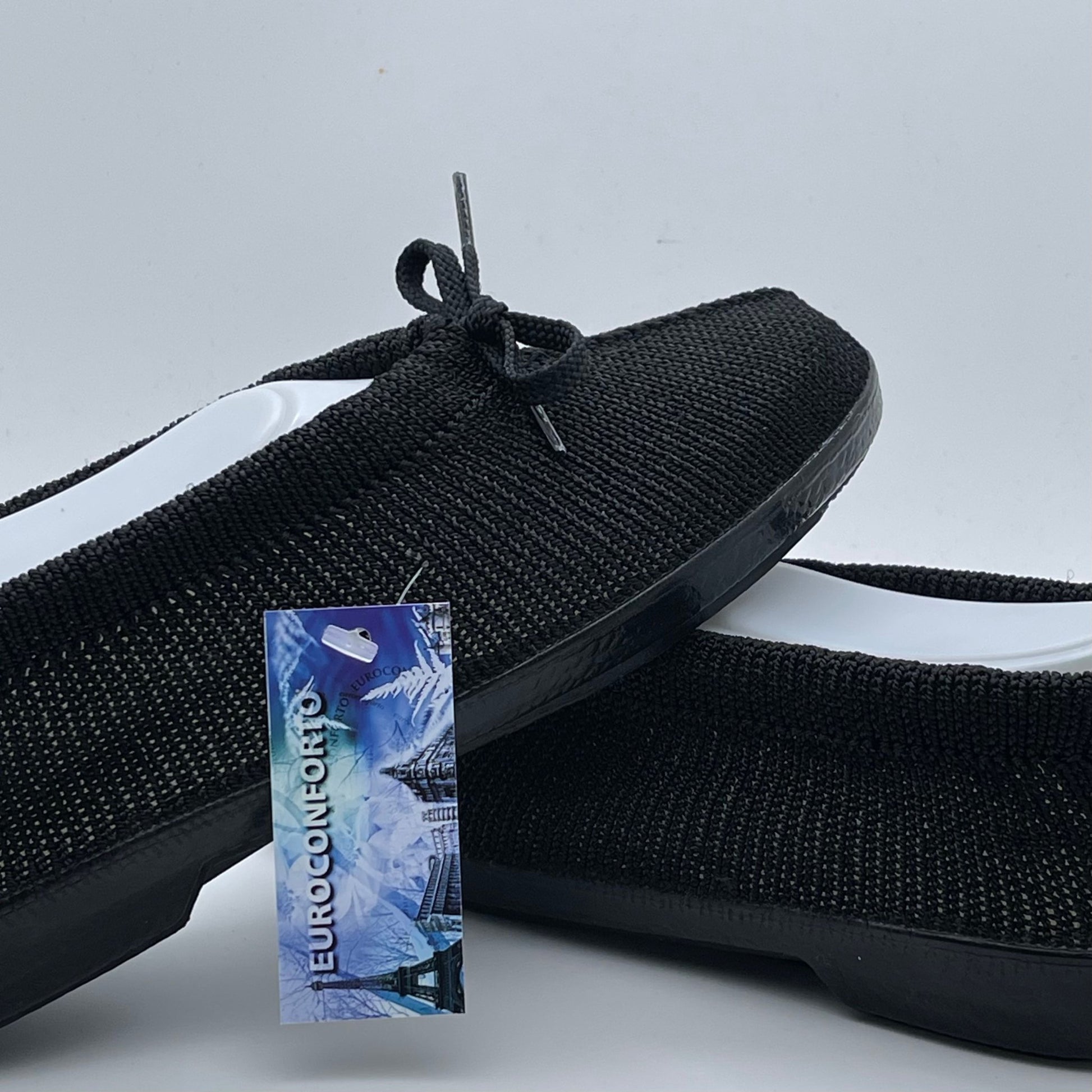 Euroconforto Atacador Portugese schoen zwart – gedragen buitenshuis
