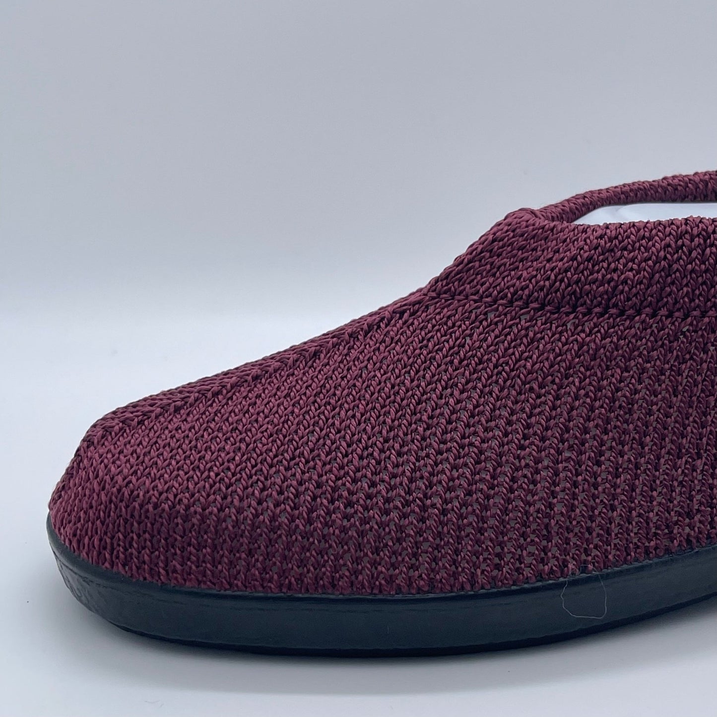 Euroconforto Portugese schoen bordeaux vino – detail bovenzijde