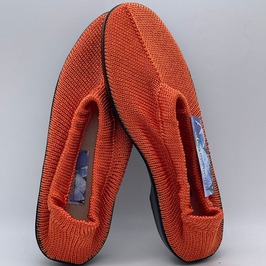 Euroconforto Portugese schoen oranje – zijaanzicht