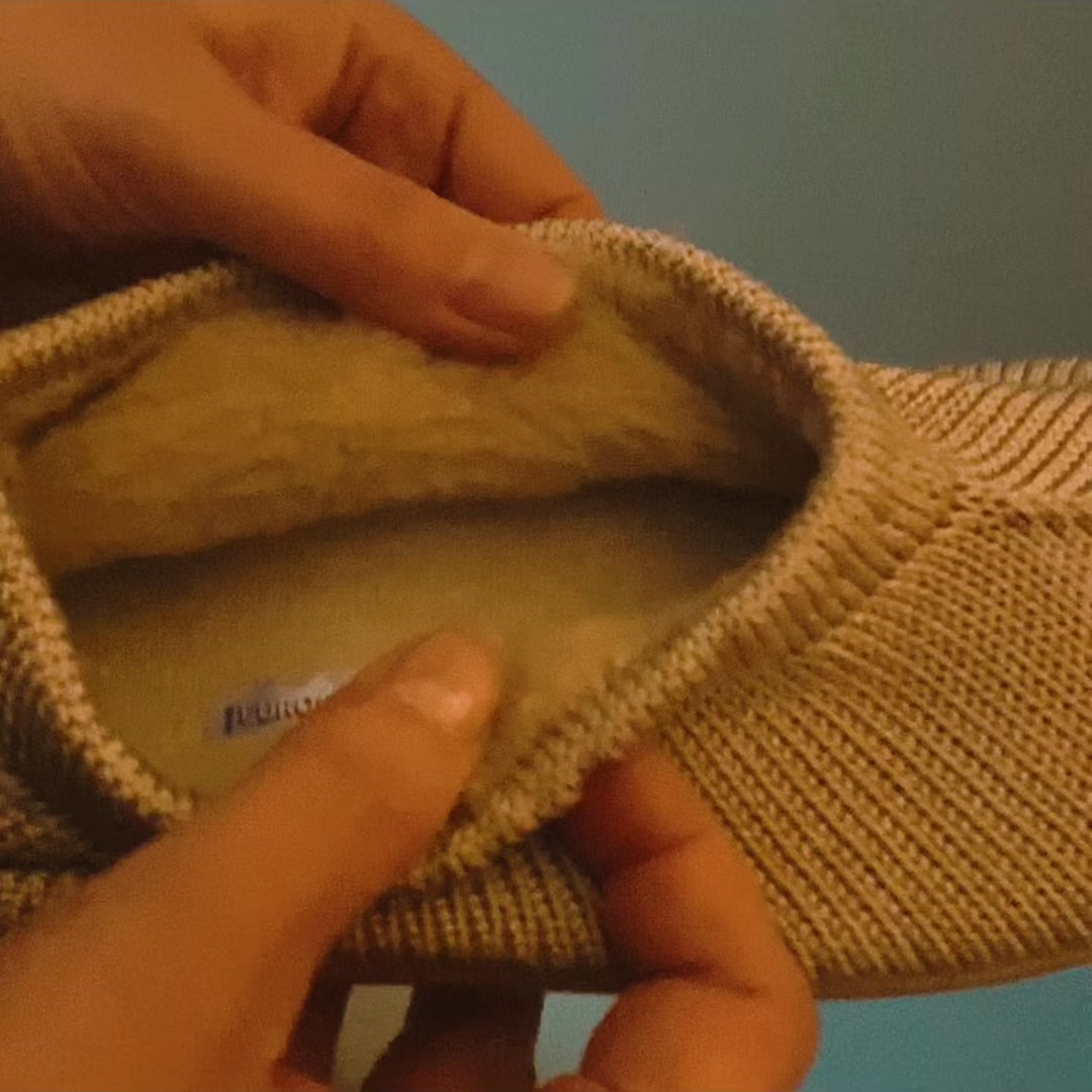 Gevoerde Portugese Schoen | Beige